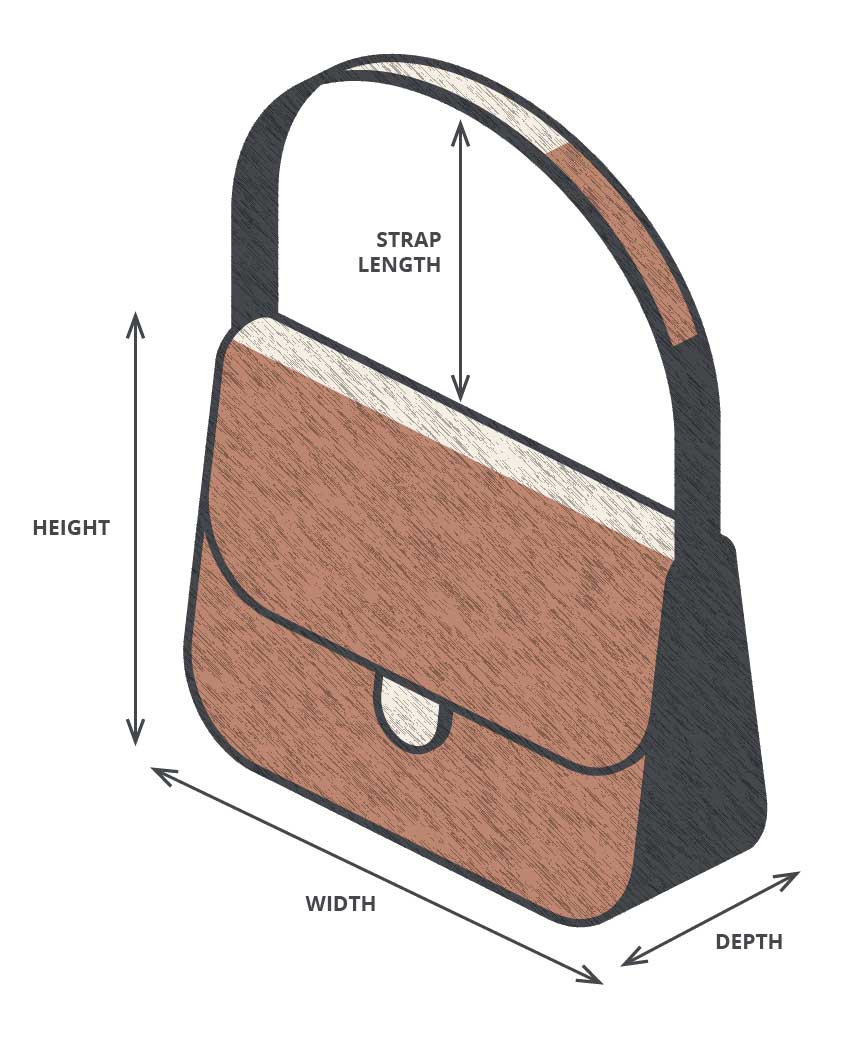 Hair-on-Hide Flap Closure Purse