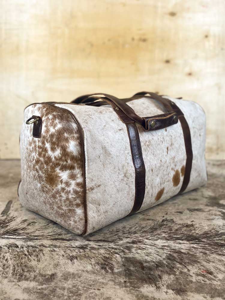 Cowhide Duffle Bag